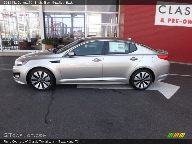 Bright Silver Metallic / Black 2013 Kia Optima SX