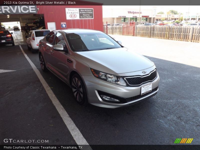 Bright Silver Metallic / Black 2013 Kia Optima SX