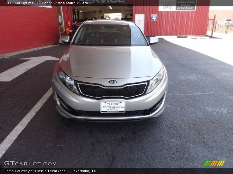 Bright Silver Metallic / Black 2013 Kia Optima SX