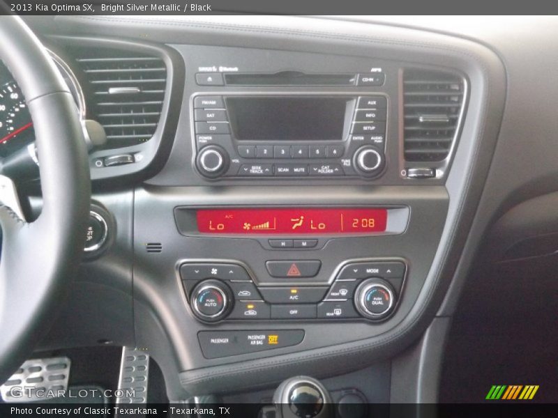 Bright Silver Metallic / Black 2013 Kia Optima SX