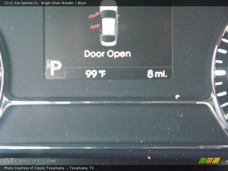 Bright Silver Metallic / Black 2013 Kia Optima SX