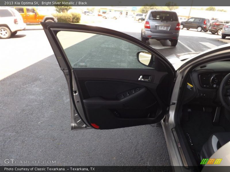 Bright Silver Metallic / Black 2013 Kia Optima SX
