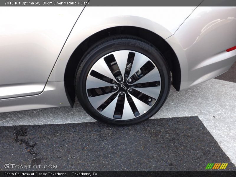 Bright Silver Metallic / Black 2013 Kia Optima SX