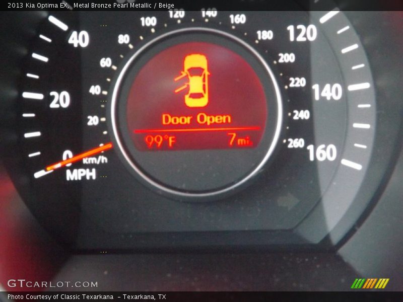 Metal Bronze Pearl Metallic / Beige 2013 Kia Optima EX