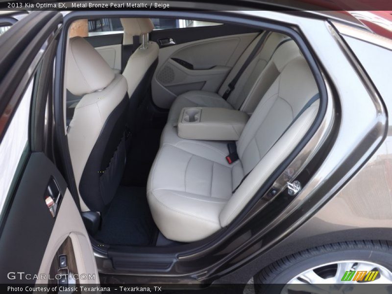 Metal Bronze Pearl Metallic / Beige 2013 Kia Optima EX