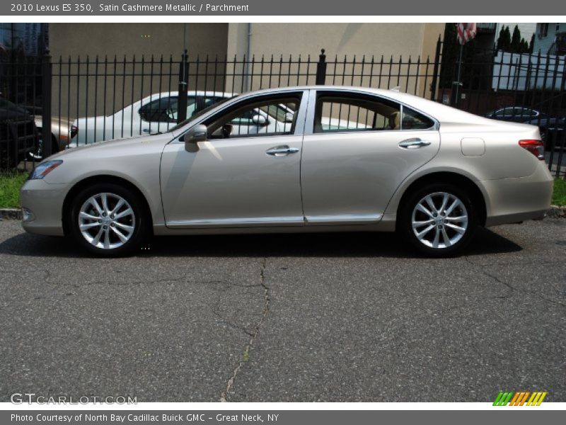 Satin Cashmere Metallic / Parchment 2010 Lexus ES 350