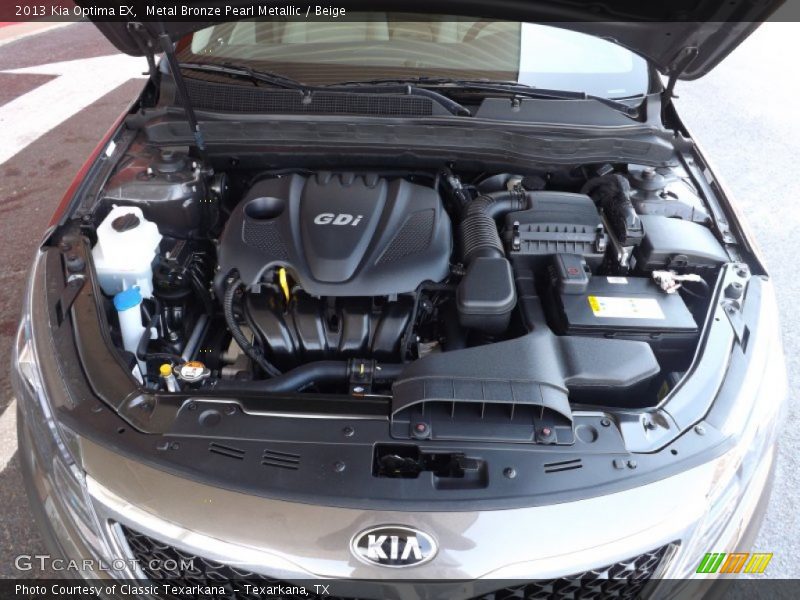 Metal Bronze Pearl Metallic / Beige 2013 Kia Optima EX