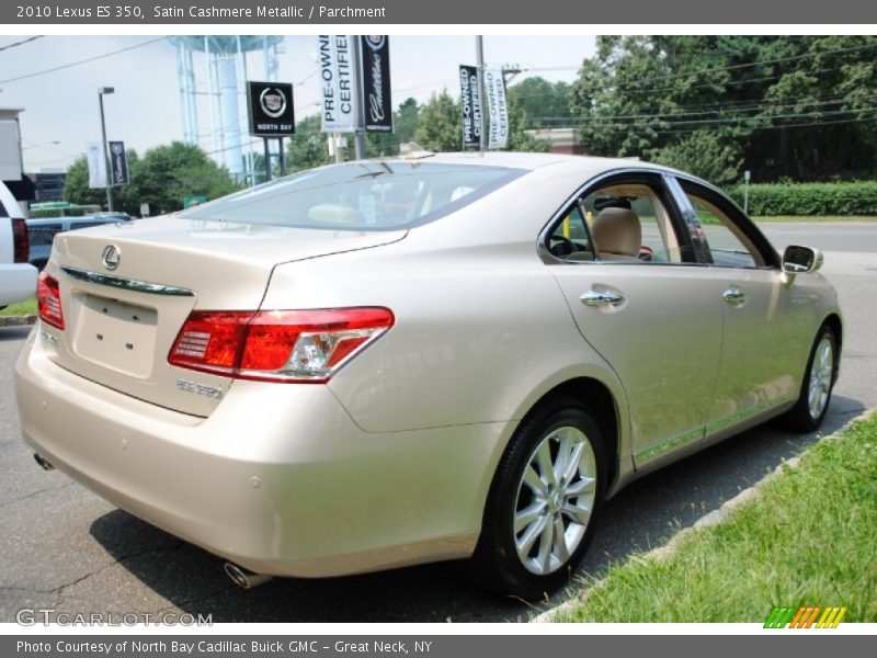 Satin Cashmere Metallic / Parchment 2010 Lexus ES 350