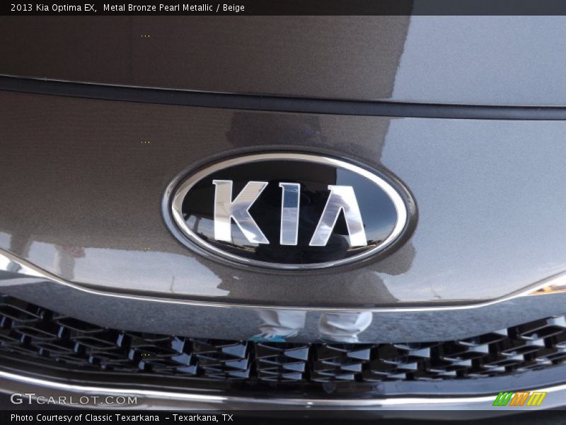 Metal Bronze Pearl Metallic / Beige 2013 Kia Optima EX