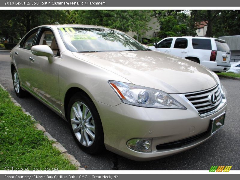 Satin Cashmere Metallic / Parchment 2010 Lexus ES 350