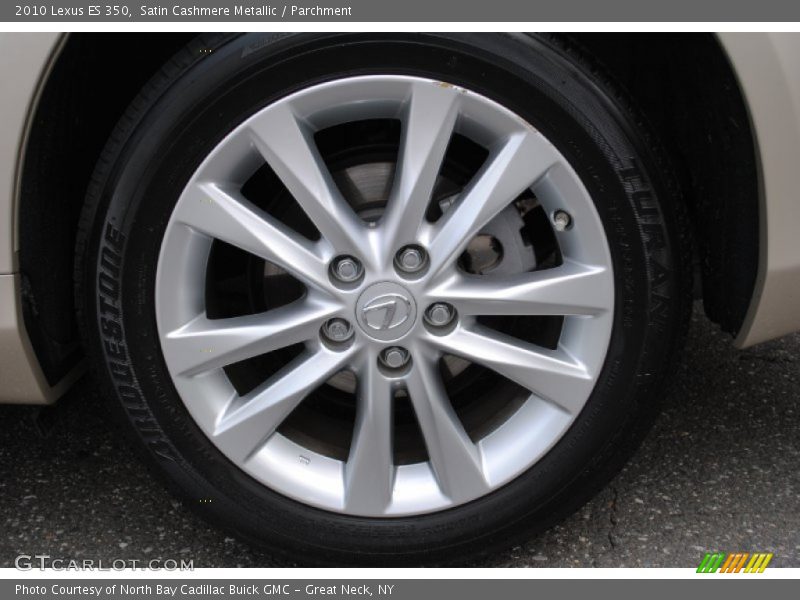 Satin Cashmere Metallic / Parchment 2010 Lexus ES 350