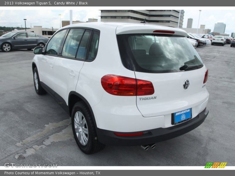 Candy White / Black 2013 Volkswagen Tiguan S