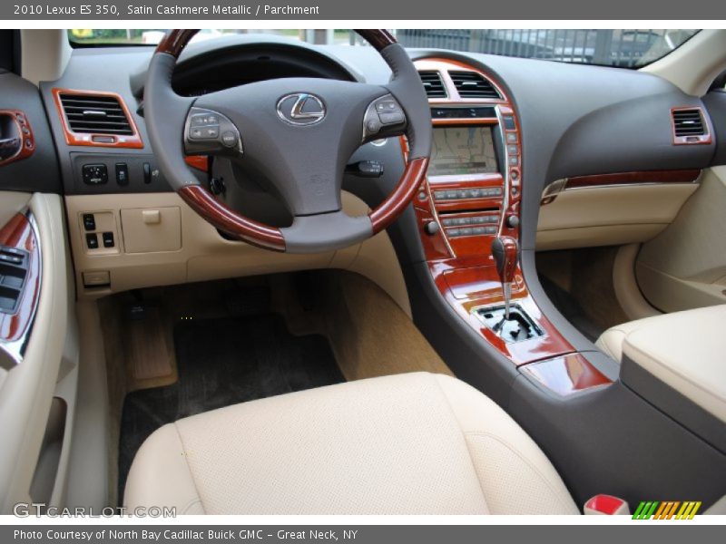 Satin Cashmere Metallic / Parchment 2010 Lexus ES 350