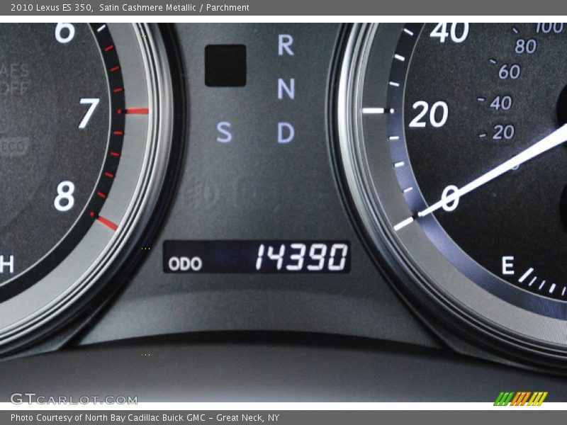 Satin Cashmere Metallic / Parchment 2010 Lexus ES 350