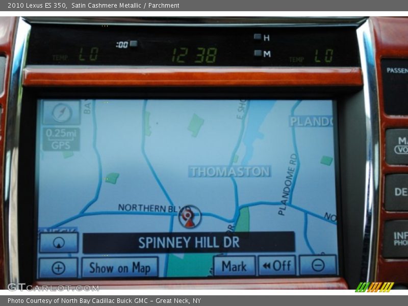 Satin Cashmere Metallic / Parchment 2010 Lexus ES 350
