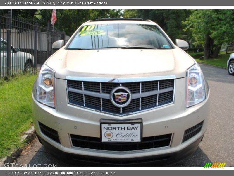 Gold Mist / Shale/Brownstone 2010 Cadillac SRX 4 V6 AWD
