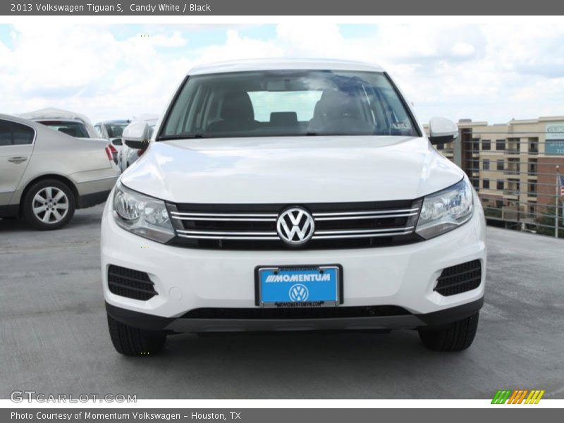Candy White / Black 2013 Volkswagen Tiguan S