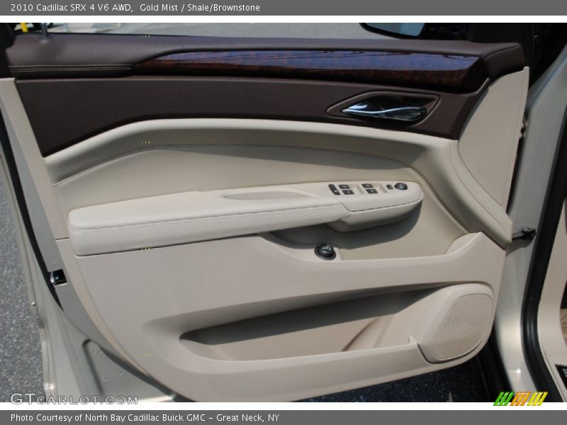 Gold Mist / Shale/Brownstone 2010 Cadillac SRX 4 V6 AWD