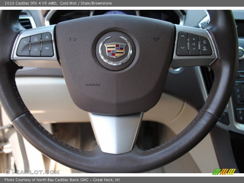 Gold Mist / Shale/Brownstone 2010 Cadillac SRX 4 V6 AWD