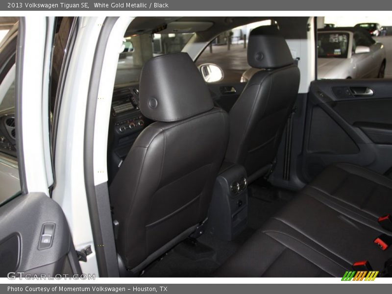 White Gold Metallic / Black 2013 Volkswagen Tiguan SE