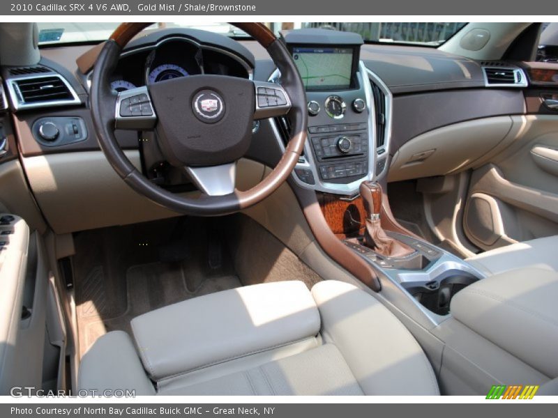 Gold Mist / Shale/Brownstone 2010 Cadillac SRX 4 V6 AWD