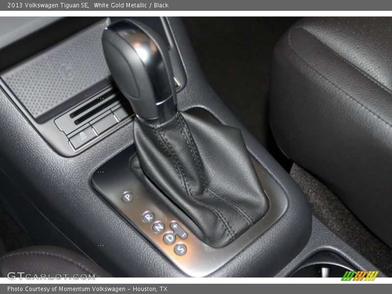 White Gold Metallic / Black 2013 Volkswagen Tiguan SE