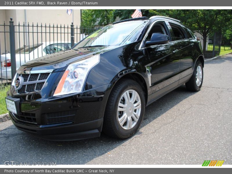 Black Raven / Ebony/Titanium 2011 Cadillac SRX FWD