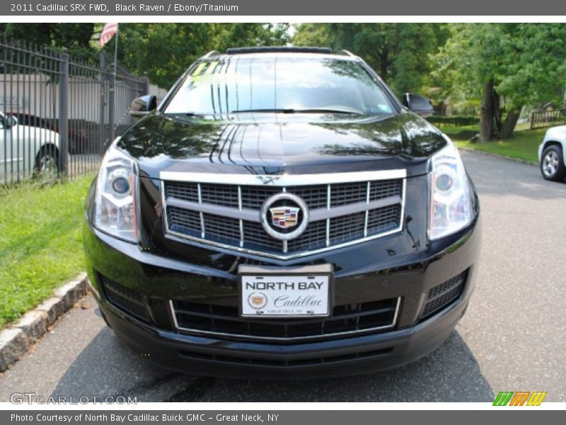 Black Raven / Ebony/Titanium 2011 Cadillac SRX FWD