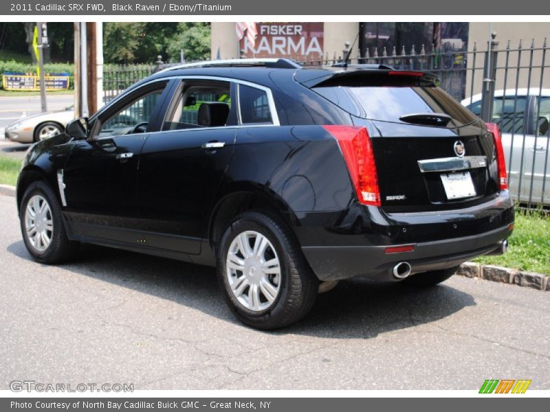 Black Raven / Ebony/Titanium 2011 Cadillac SRX FWD
