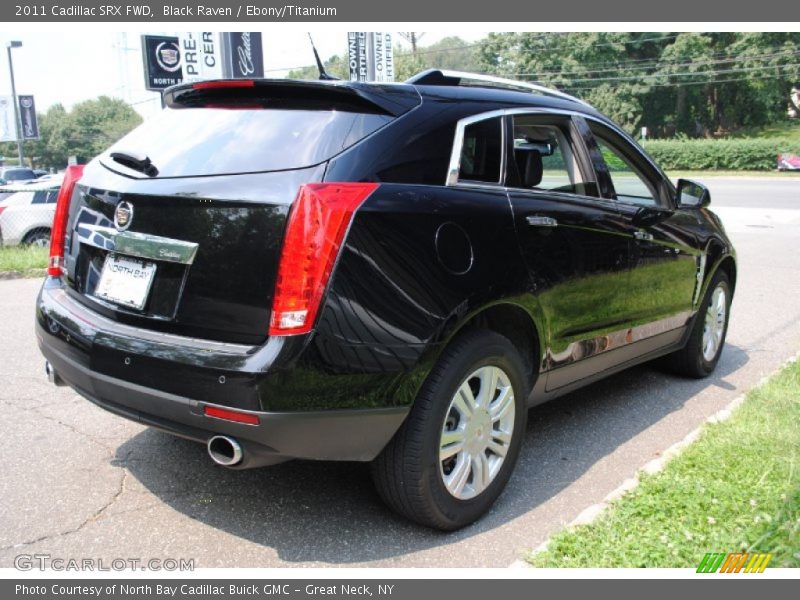 Black Raven / Ebony/Titanium 2011 Cadillac SRX FWD
