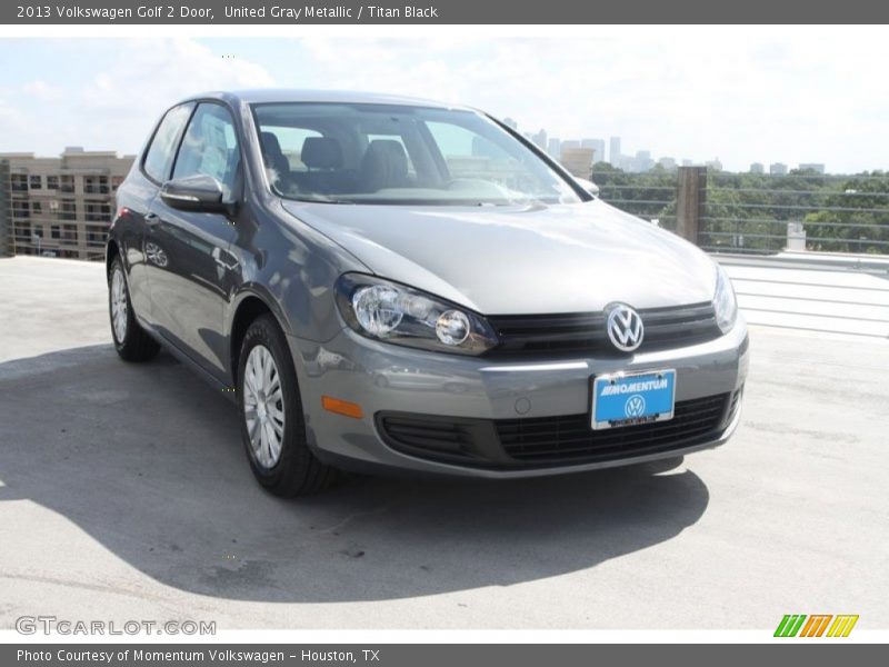 United Gray Metallic / Titan Black 2013 Volkswagen Golf 2 Door