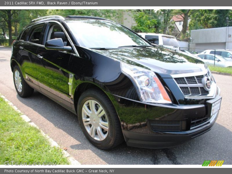 Black Raven / Ebony/Titanium 2011 Cadillac SRX FWD