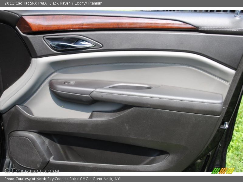 Black Raven / Ebony/Titanium 2011 Cadillac SRX FWD