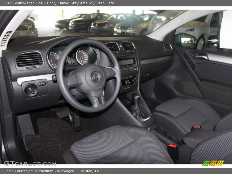 United Gray Metallic / Titan Black 2013 Volkswagen Golf 2 Door