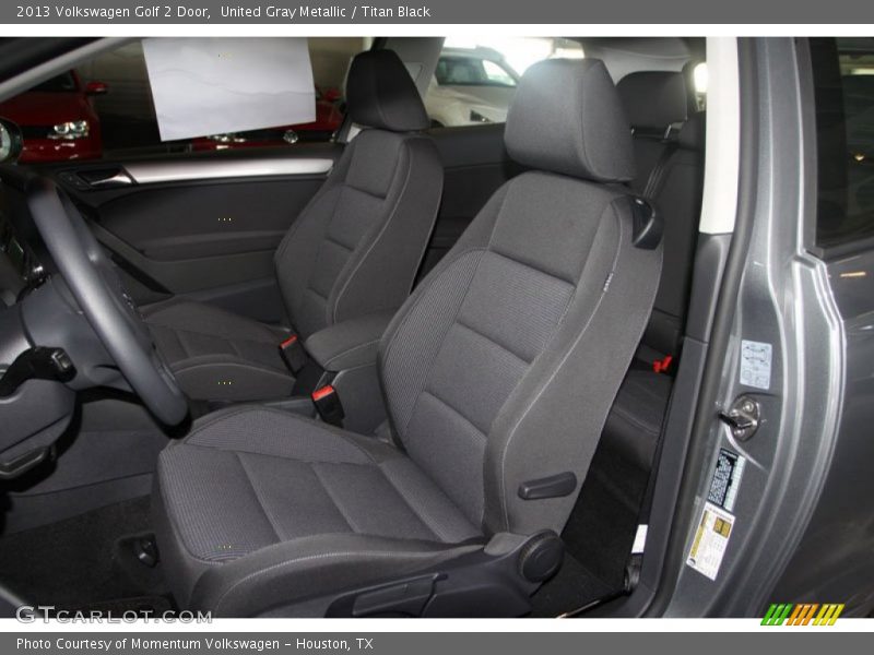 United Gray Metallic / Titan Black 2013 Volkswagen Golf 2 Door