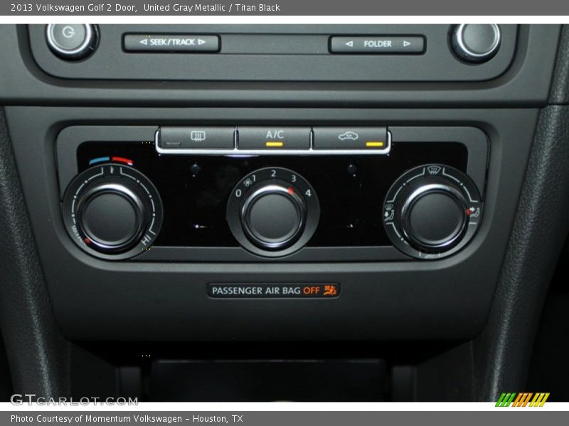 United Gray Metallic / Titan Black 2013 Volkswagen Golf 2 Door