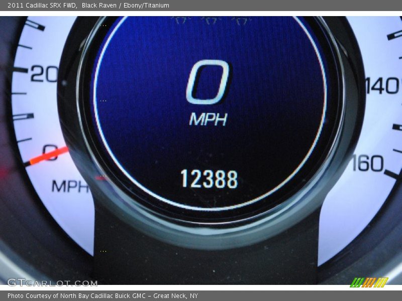Black Raven / Ebony/Titanium 2011 Cadillac SRX FWD