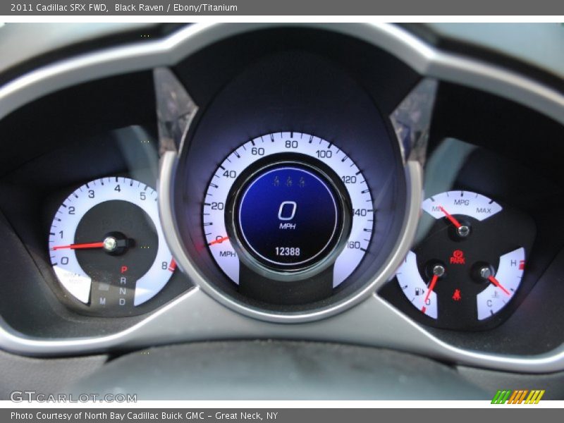 Black Raven / Ebony/Titanium 2011 Cadillac SRX FWD