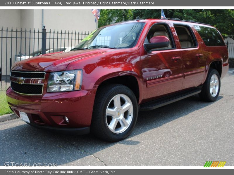 Red Jewel Tintcoat / Light Cashmere/Dark Cashmere 2010 Chevrolet Suburban LT 4x4