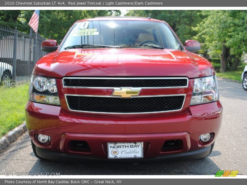 Red Jewel Tintcoat / Light Cashmere/Dark Cashmere 2010 Chevrolet Suburban LT 4x4