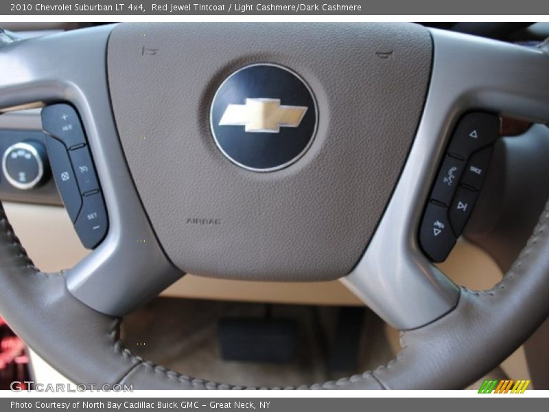 Red Jewel Tintcoat / Light Cashmere/Dark Cashmere 2010 Chevrolet Suburban LT 4x4