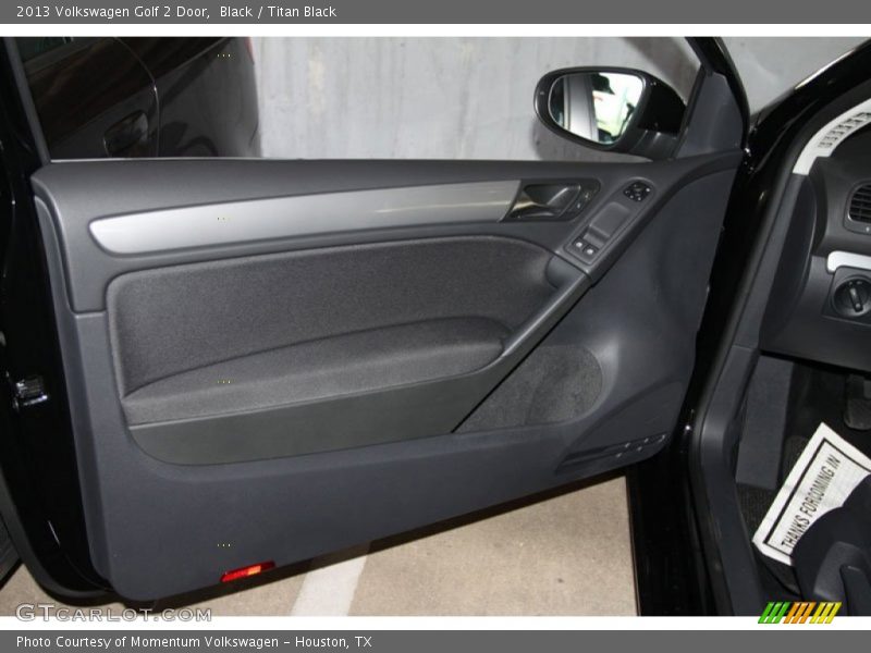 Black / Titan Black 2013 Volkswagen Golf 2 Door