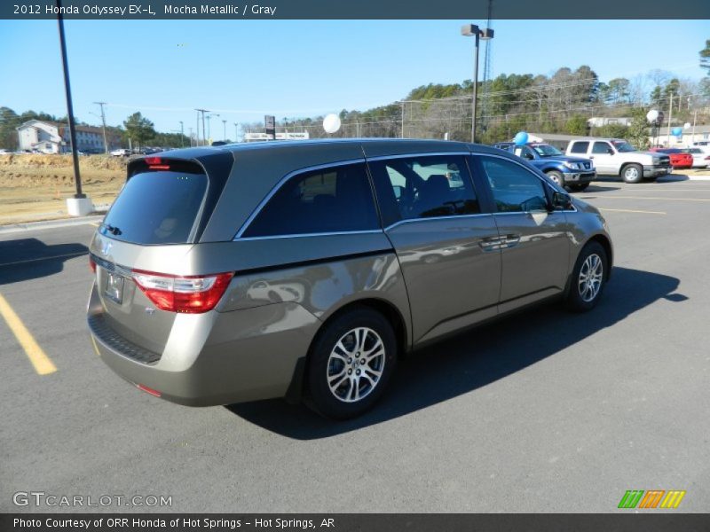 Mocha Metallic / Gray 2012 Honda Odyssey EX-L