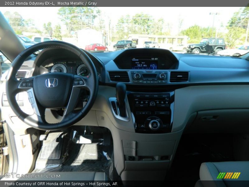 Mocha Metallic / Gray 2012 Honda Odyssey EX-L