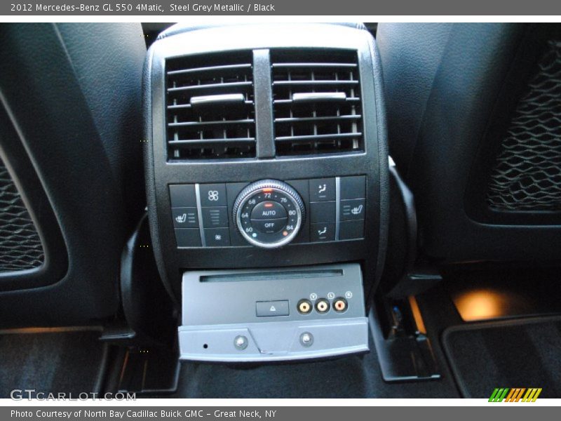 Steel Grey Metallic / Black 2012 Mercedes-Benz GL 550 4Matic