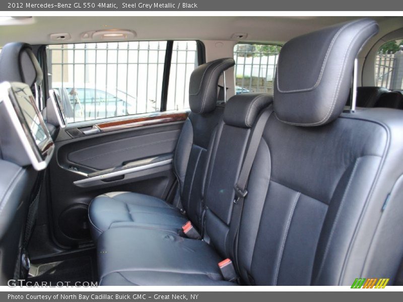 Steel Grey Metallic / Black 2012 Mercedes-Benz GL 550 4Matic