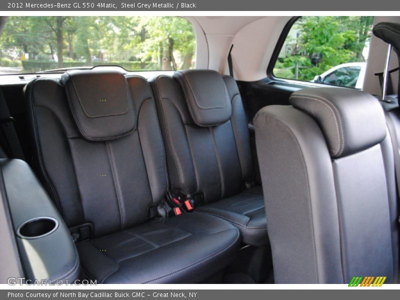 Steel Grey Metallic / Black 2012 Mercedes-Benz GL 550 4Matic