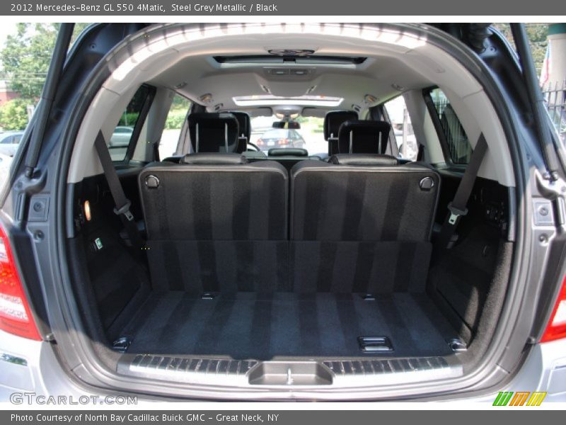 Steel Grey Metallic / Black 2012 Mercedes-Benz GL 550 4Matic