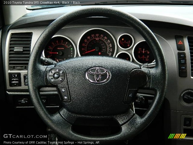 Black / Black 2010 Toyota Tundra SR5 CrewMax 4x4
