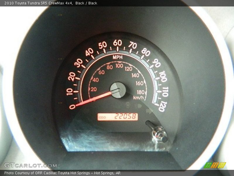 Black / Black 2010 Toyota Tundra SR5 CrewMax 4x4